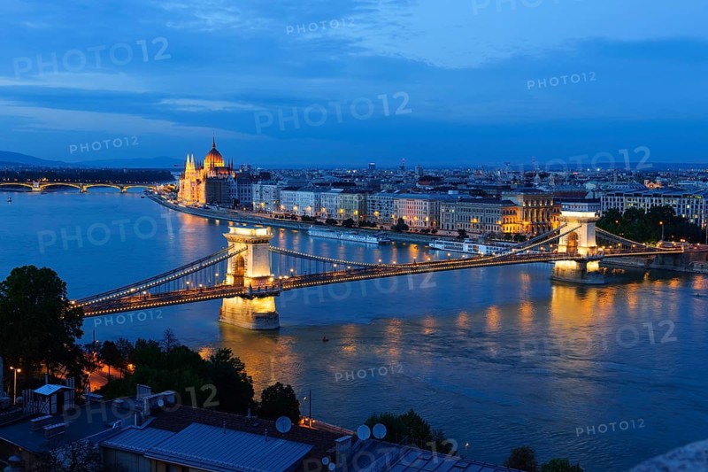 Chain Bridge over the Danube