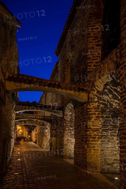 St. Catherine's Passage at night