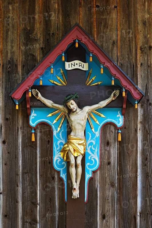 Crucifix in Markus Wasmeier Farm and Winter Sports Museum