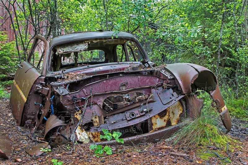 Kyrko mosse scrapyard