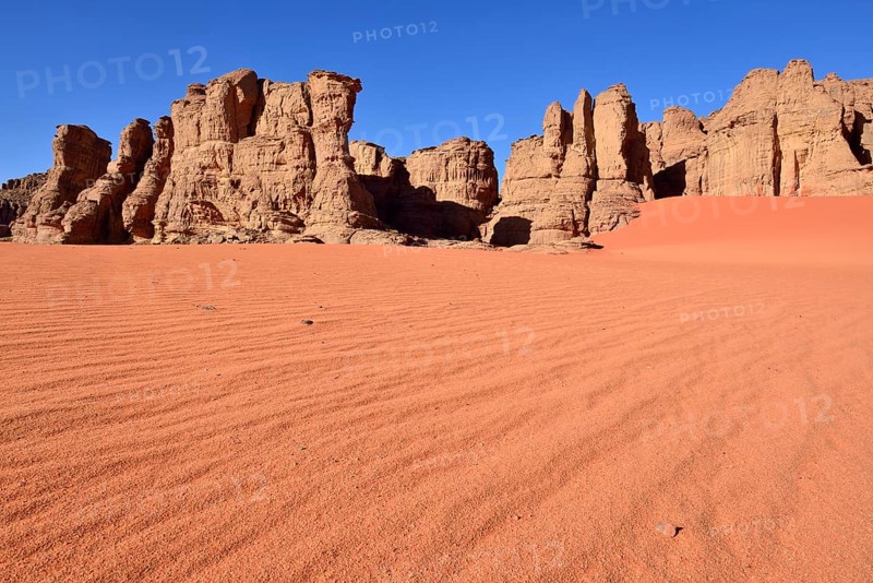 Rocky landscape in the cirque