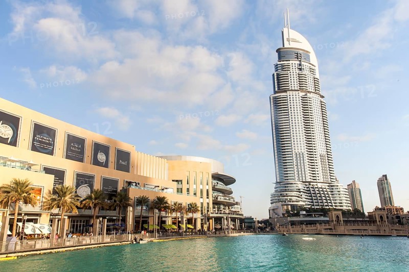 Luxury hotel The Address Downtown Dubai