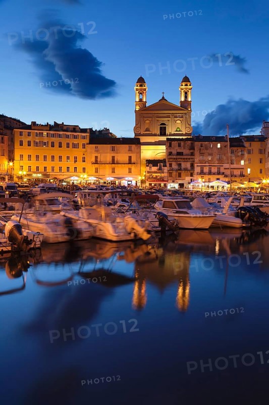 Historic centre with the Old Harbour and the Church of Jean Baptiste