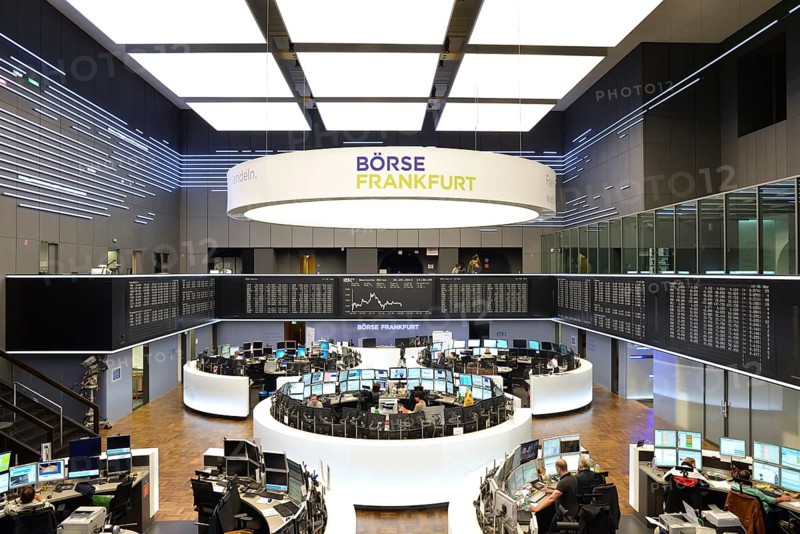Trading floor of the Frankfurt Stock Exchange