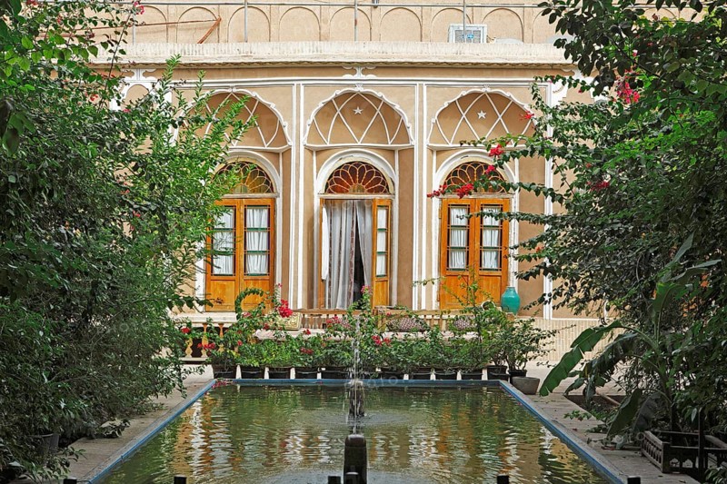 Courtyard of a former caravanserai