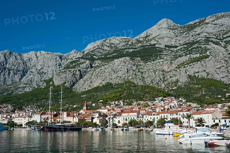 Townscape of Makarska