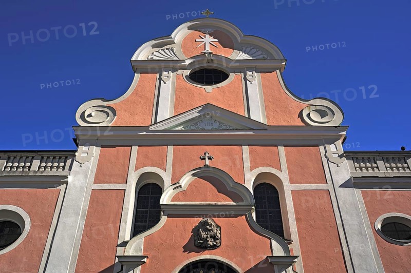 Main facade of the monastery church of St. Joseph