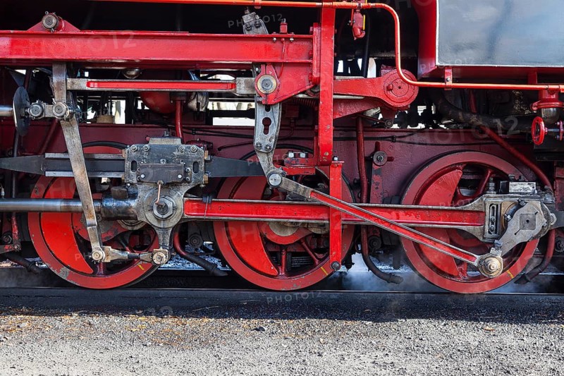 Detail of a steam engine