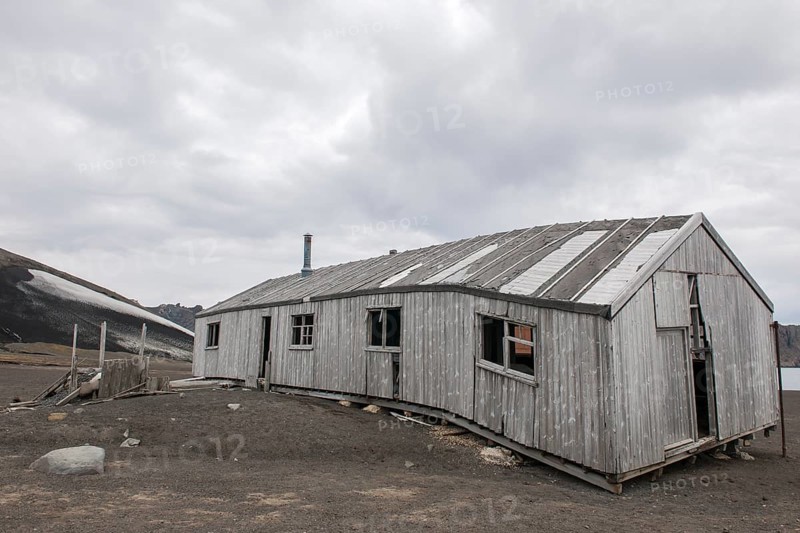 The dilapidated research station