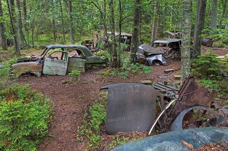 Kyrko mosse scrapyard