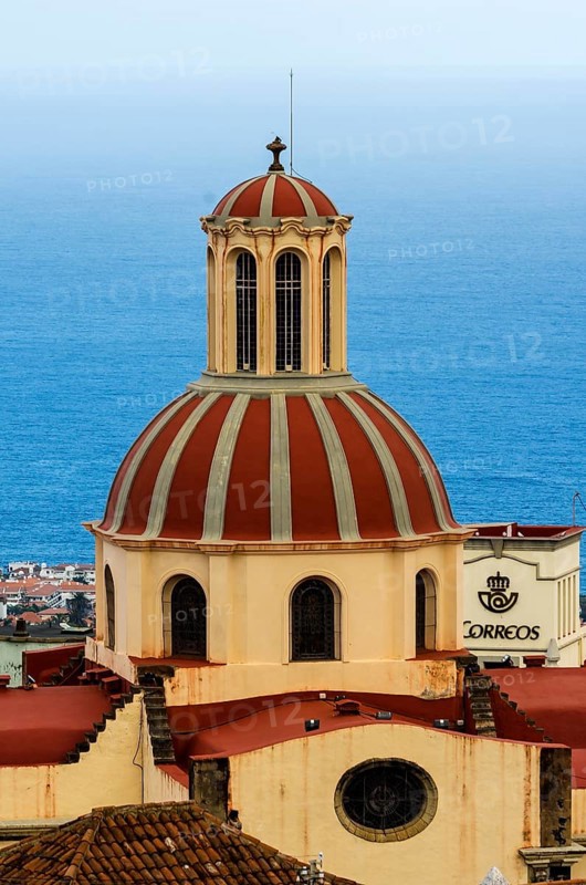Dome of the Church of Nuestra Senora de la Concepcion or Our Lady of the Immaculate Conception
