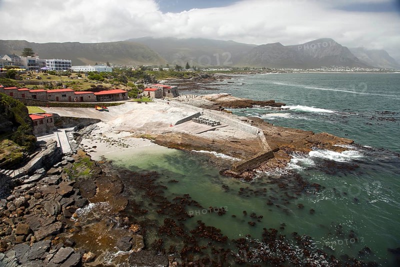 Port and coastline of Hermanus