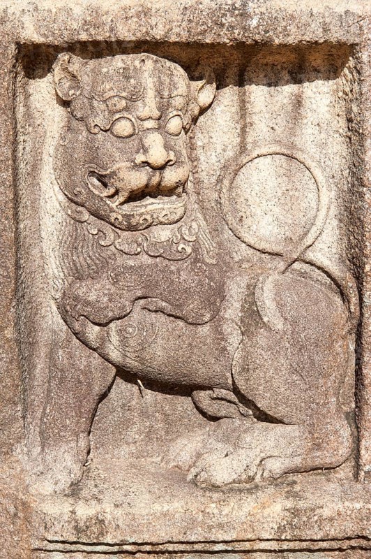 Historic stone-relief