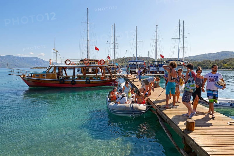 Pier on Sedir Island
