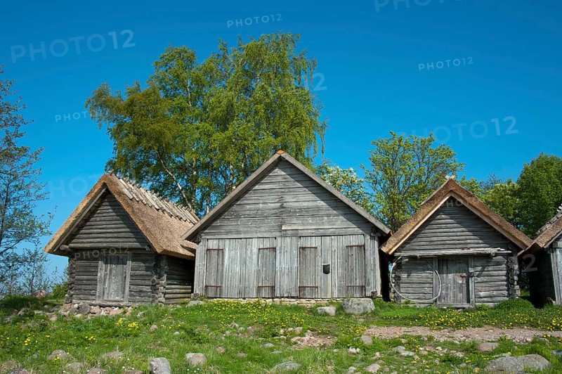 Historic fishing huts