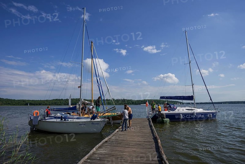 Jetty for sailing boats