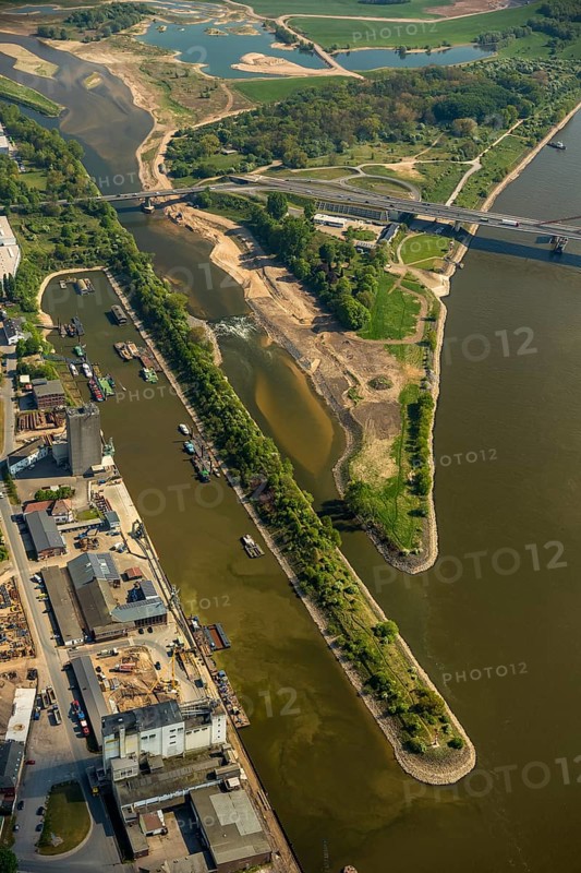 Reconstruction of the mouth of the Lippe River by the Lippeverband water management association