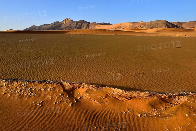 Western escarpment of Tadrart plateau
