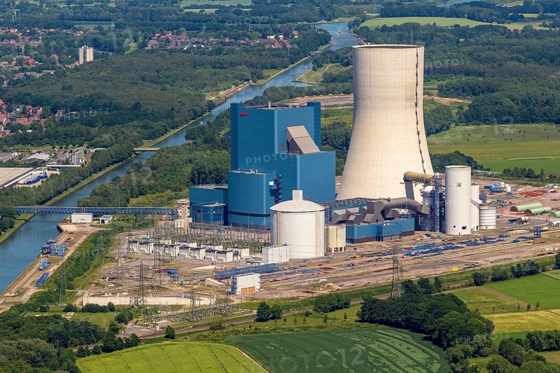EON Datteln power plant under construction