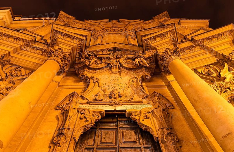 Rococo facade by Giuseppe Sardi the church of Santa Maria Maddalena