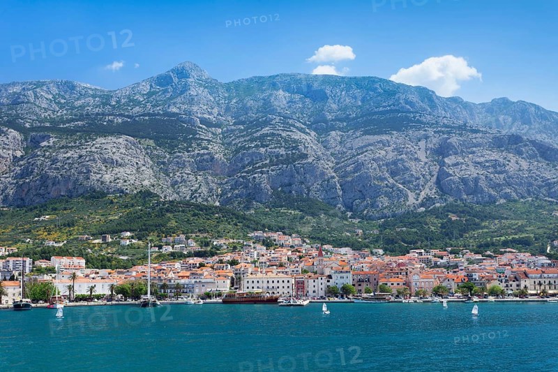 Townscape of Makarska