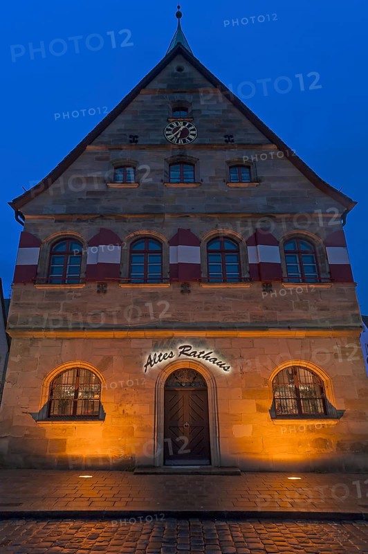 Old Town Hall at dusk
