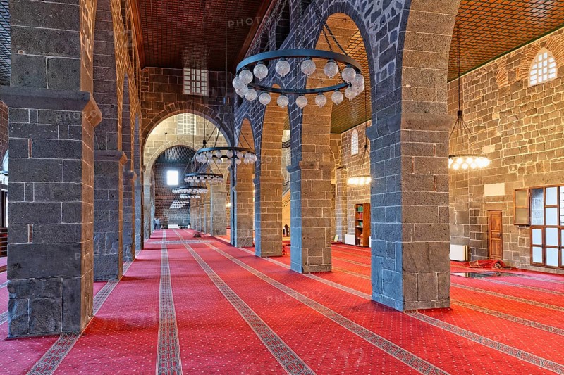 Prayer room in the Great Mosque