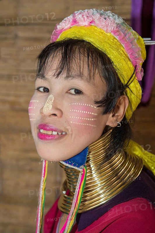 Long-necked woman