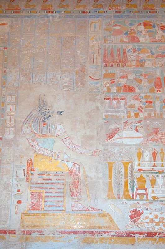 Frescoes in the temple