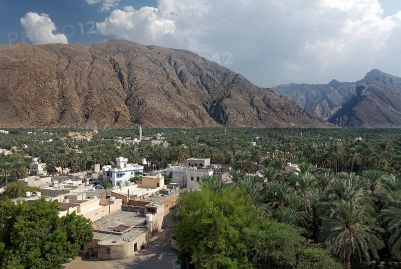 View from Nakhl Fort or Husn Al Heem