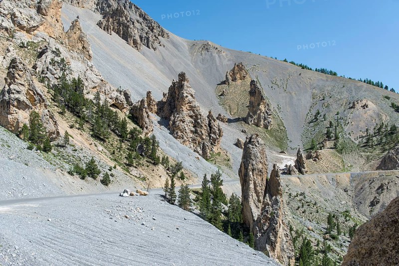 Dry weathered landscape