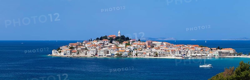 View of the town of Primosten