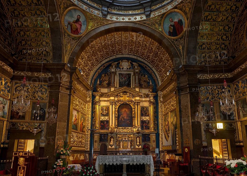Ornate altar