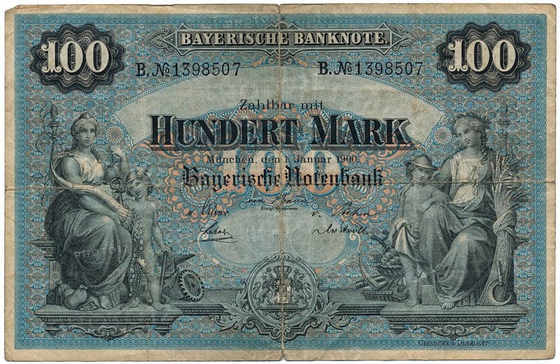 Old banknote