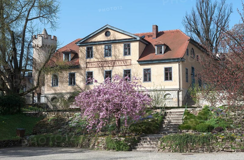 Inspector house with Goethe memorial in the Botanical Garden of the Friedrich Schiller University