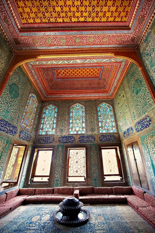 Ottoman tiled rooms of the Crown Prince in the Harem of the Topkapi Palace