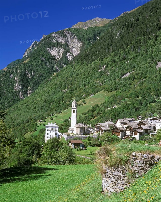 Townscape of Soglio