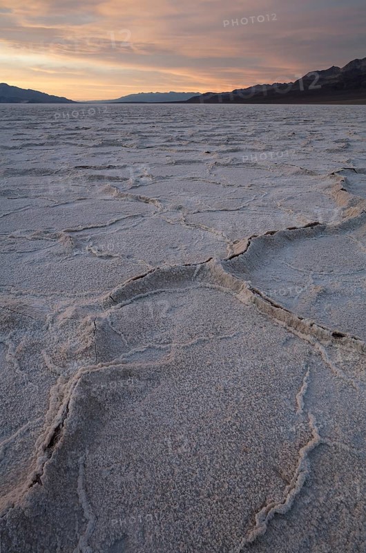 Salt crusts at the Badwater Basin