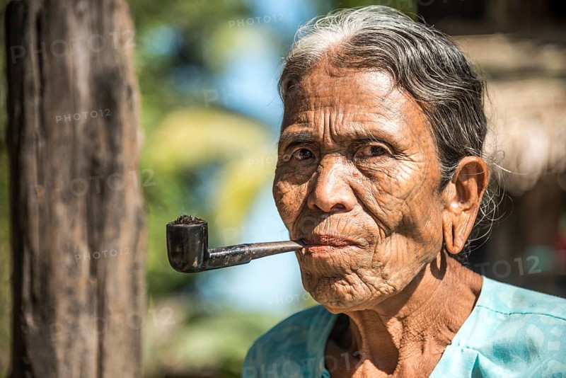 Woman of the Chin people