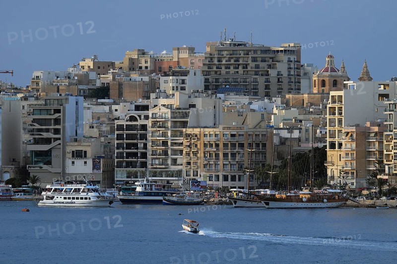View of the town of Sliema
