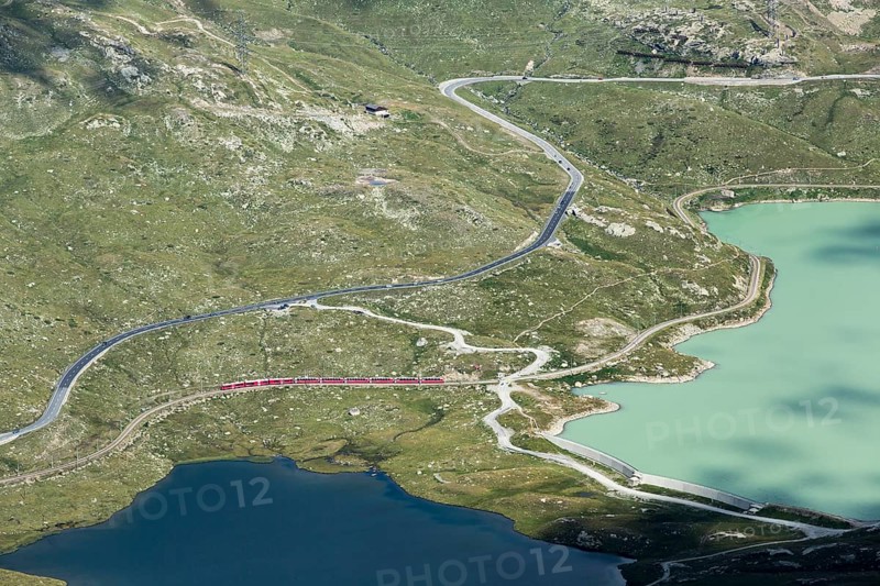 Bernina Pass or Passo del Bernina