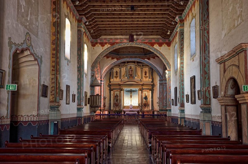 Nave with the main altar