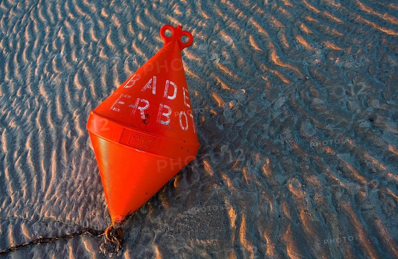 Buoy marked 'Badeverbot'