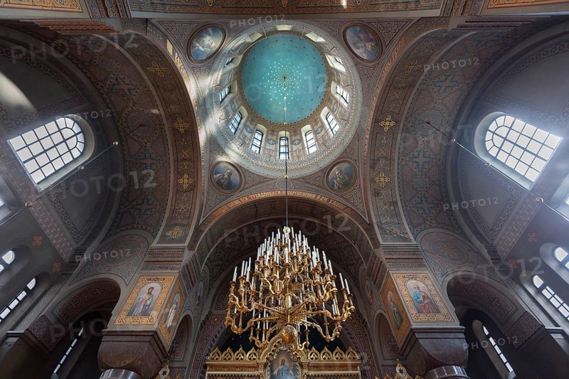 Dome with a ceiling fresco