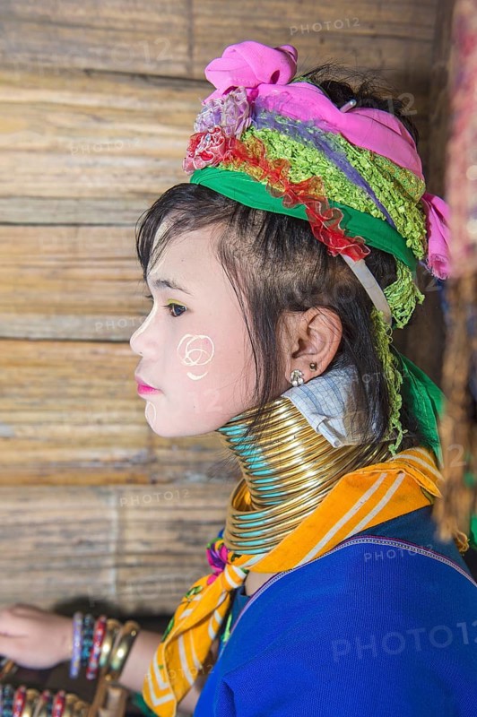 Long-necked woman