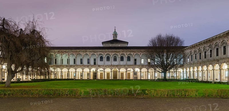 Late Baroque courtyard by Francesco Maria Richini
