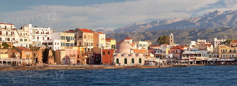Harbor and historic centre with Hasan Pasha Mosque