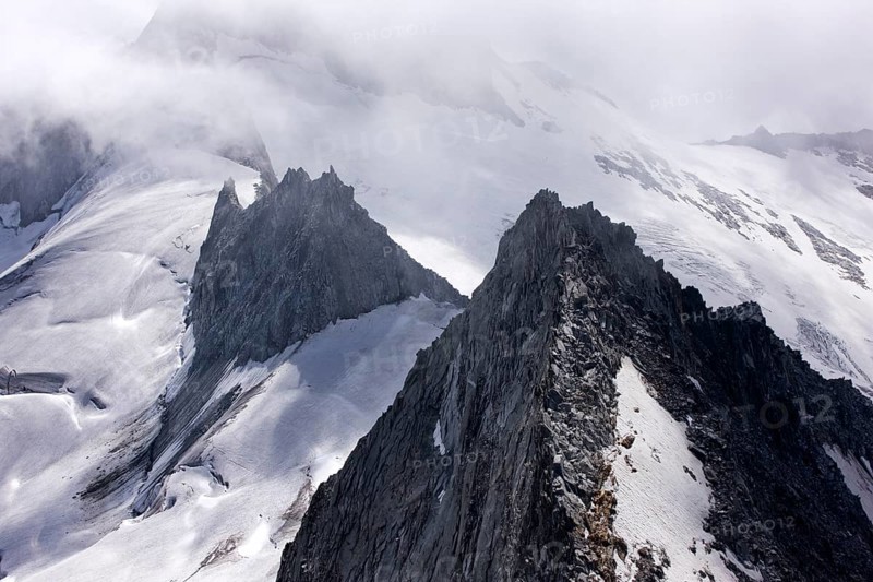 View from Grande Mesule towards Italy