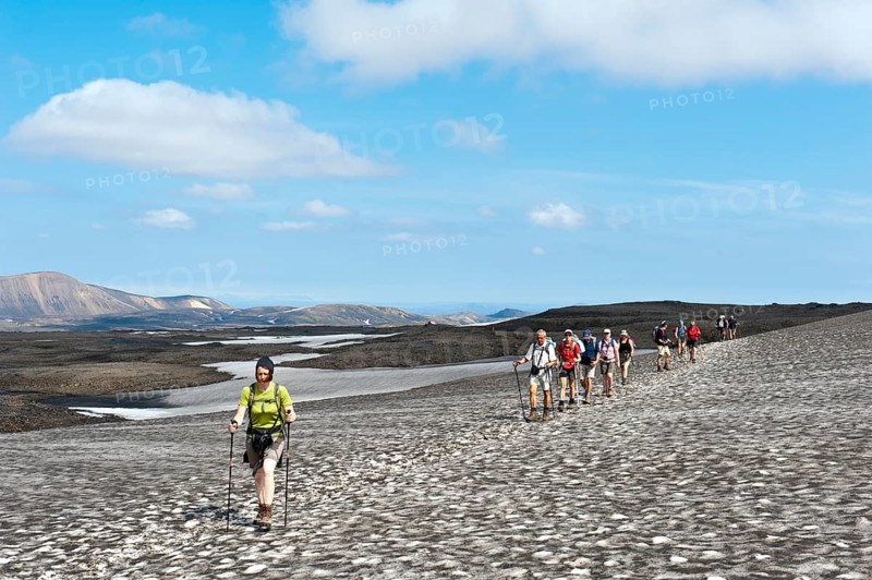 Trekking in the highlands