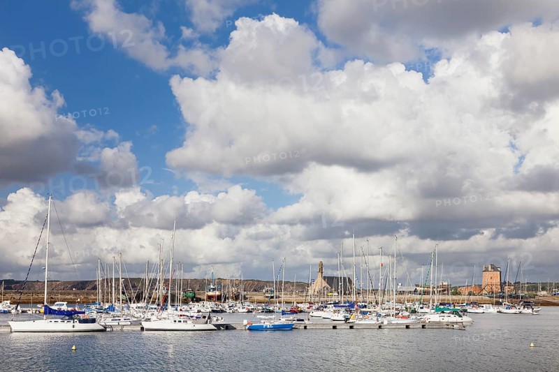 Port of Camaret-sur-Mer with Tour Vauban and the Chapel Notre-Dame de Rocamadour